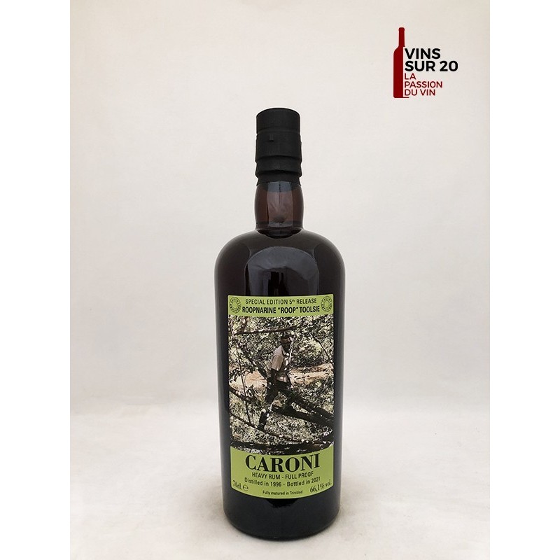 CARONI - 25 ANS - 1996 - ROOPNARINE "ROOP" TOOLSIE - 66.1° - 70CL