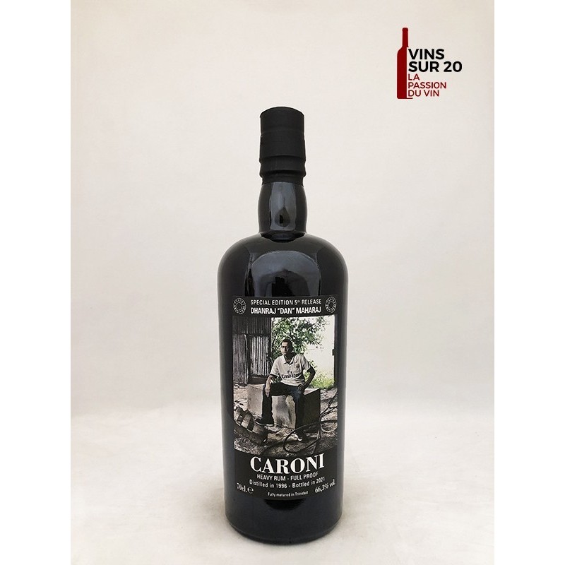 CARONI - 25 ANS - 1996 - DHANRAJ "DAN" MAHARAJ - 66.3° - 70CL