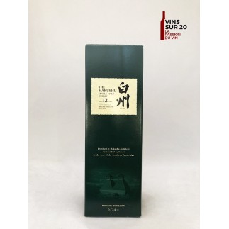 HAKUSHU - SINGE MALT - 12 ANS -  43° - 70CL - JAPON