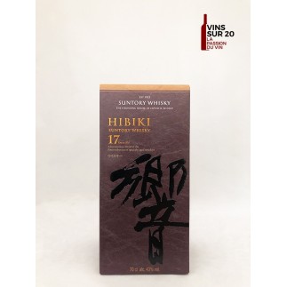 HIBIKI - SUNTORY WHISKY - 17 ANS - 43° - 70CL - JAPON