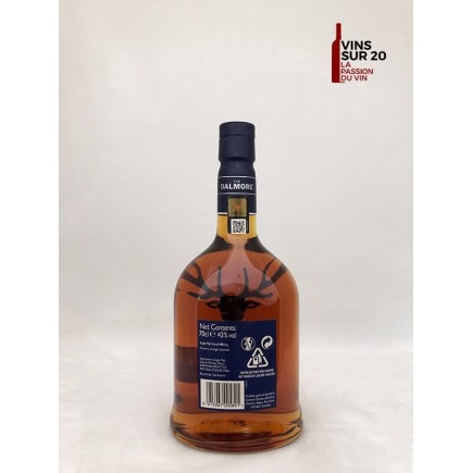THE DALMORE - HIGHLAND SINGLE MALT - 18 ANS - 43° - 70CL - ÉCOSSE