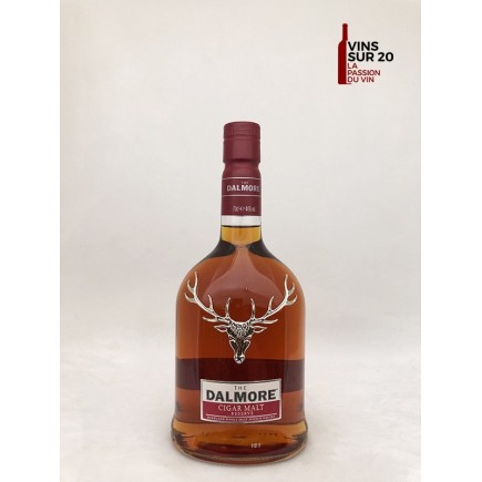 THE DALMORE - CIGAR MALT -  44° - 70CL - ÉCOSSE