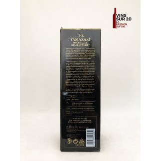 THE YAMAZAKI - 18 ANS - 43° - 70CL - JAPON