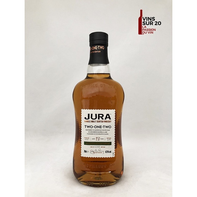 JURA - TWO-ONE-TWO - 13 ANS - 47.5° - 70CL
