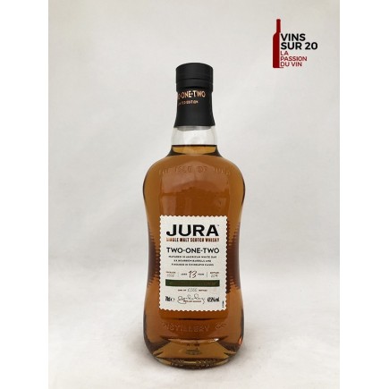 JURA - TWO-ONE-TWO - 13 ANS - 47.5° - 70CL