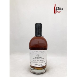 COUVREUR - VERY SHERRIED - 25 ANS - 45° - 50CL