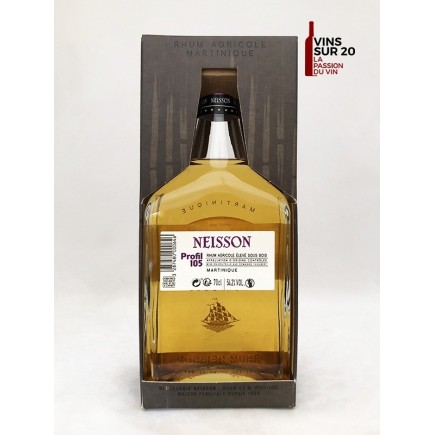 RHUM NEISSON - PROFIL 105 - 54.2° - 70CL - MARTINIQUE
