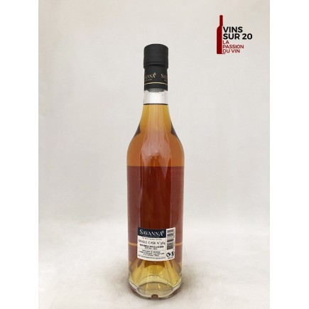 RHUM SAVANNA - 6 ANS - THE WILD ISLAND EDITION - SINGLE CASK N°984 - 57.6° - 50CL - RÉUNION