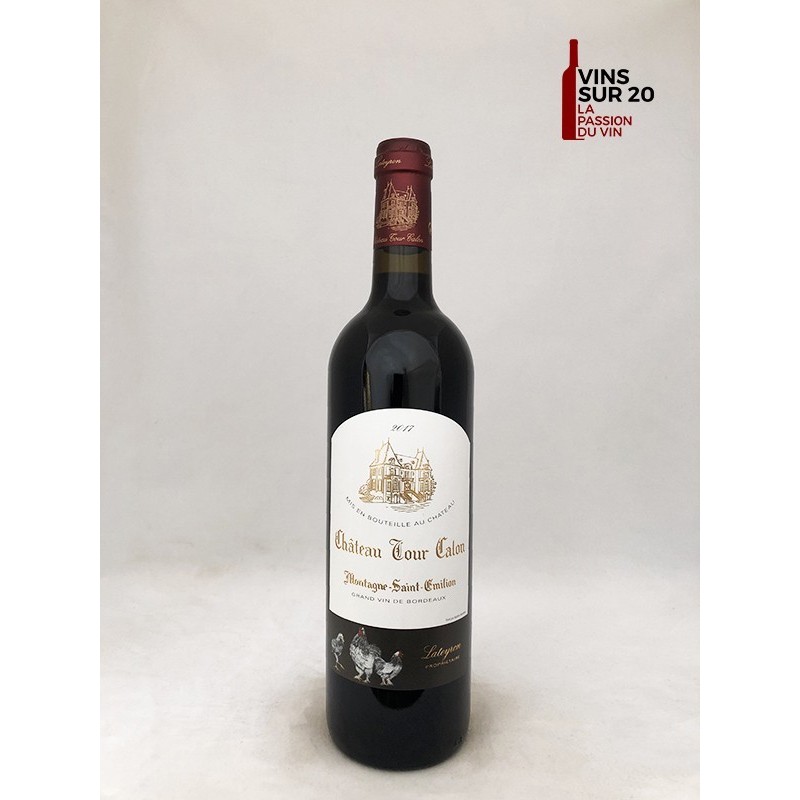 CHÂTEAU TOUR CALON - MONTAGNE SAINT EMILION - 2017