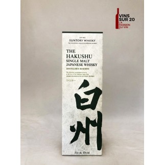 HAKUSHU DISTILLER'S RESERVE - SINGLE MALT JAPANESE WHISKY -  43° - 70CL - JAPON