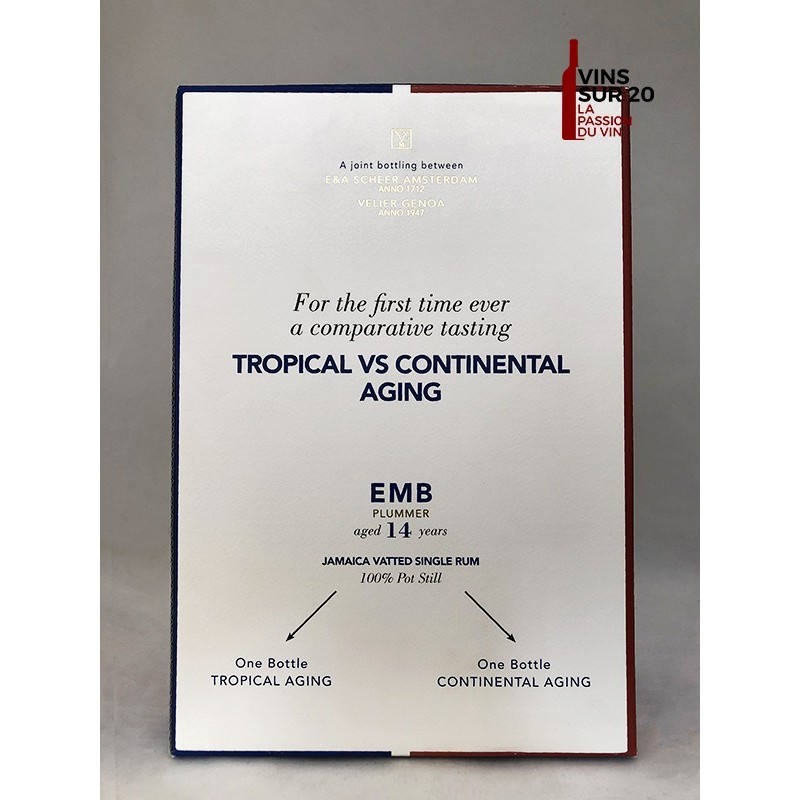 COFFRET SVM - EMB PLUMMER - 14 ANS - 67.2° - 70CL - JAMAICA