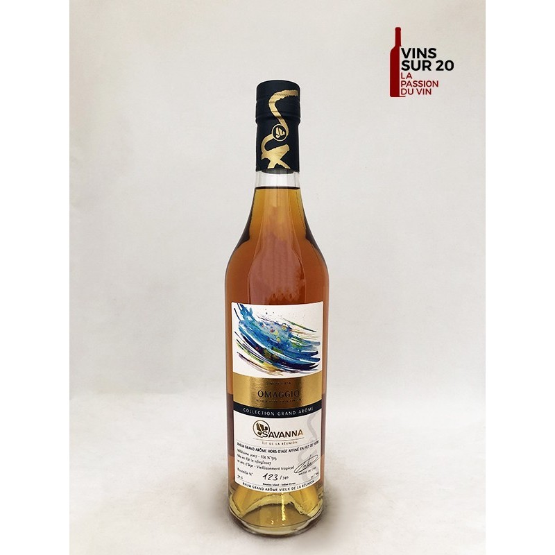 RHUM SAVANNA - OMAGGIO 10 ANS - 55.10° - 50CL - RÉUNION