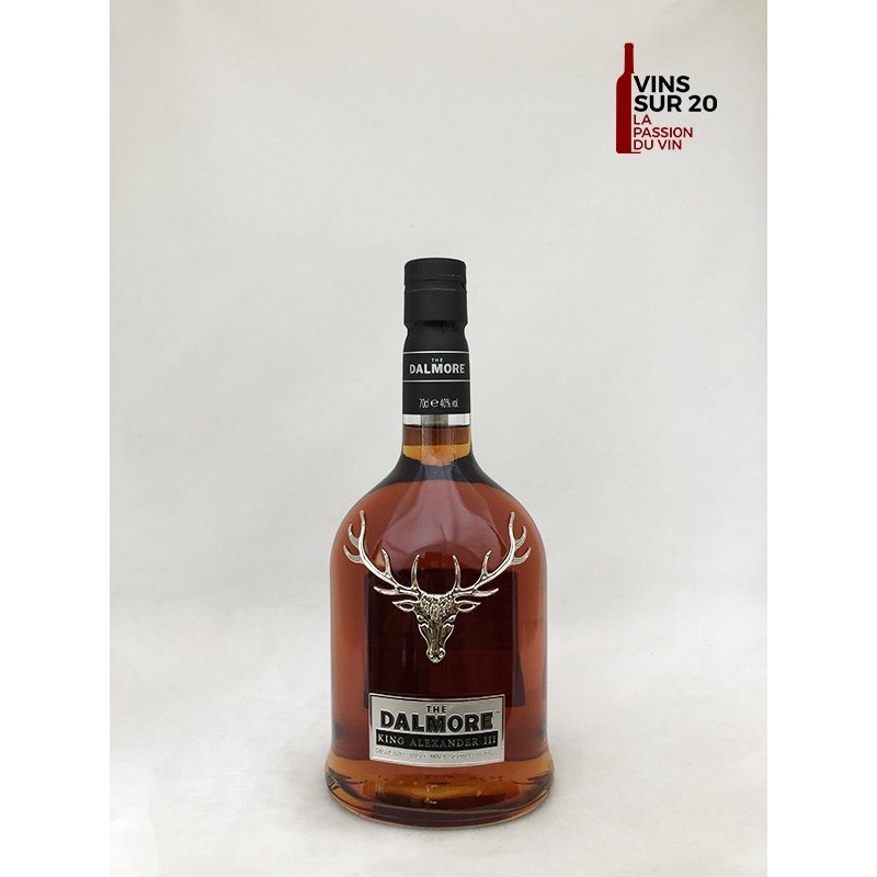 THE DALMORE - KING ALEXANDER III - SINGLE MALT - 40° -  70CL - ÉCOSSE