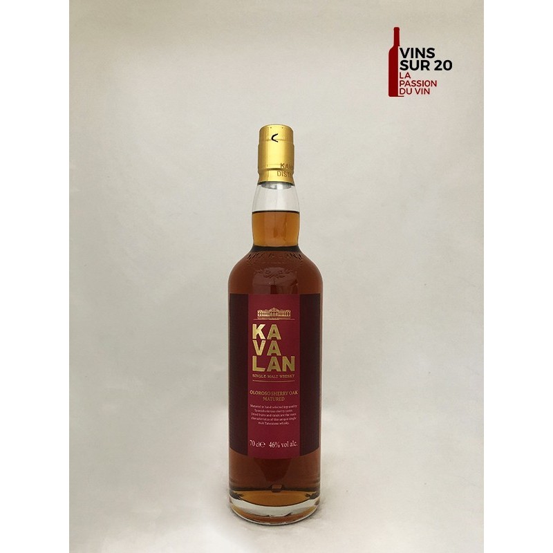 KAVALAN - OLOROSO SHERRY OAK - 46° - 70 CL