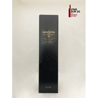 GLEN SCOTIA - 15 ANS - SINGLE MALT - 46° - 70 CL