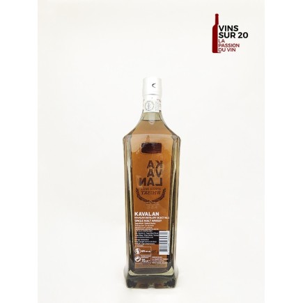 KAVALAN - DISTILLERY SELECT N°1 - 40° - 70 CL