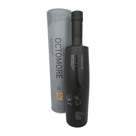 Bouteille et coffret octomore 12.2