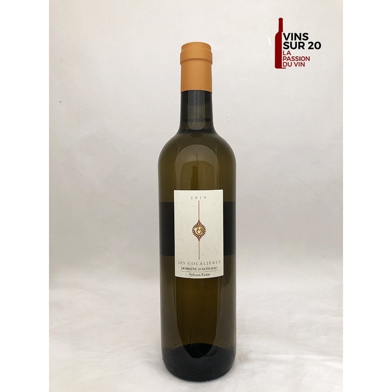DOMAINE AUPILHAC - LES COCALIÈRES - BLANC - 2020 DOMAINE AUPILHAC - LES COCALIÈRES - BLANC - 2020