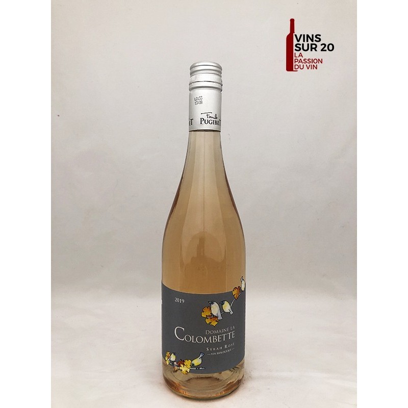 DOMAINE LA COLOMBETTE - SYRAH ROSÉ - 2019 DOMAINE LA COLOMBETTE - SYRAH ROSÉ - 2019