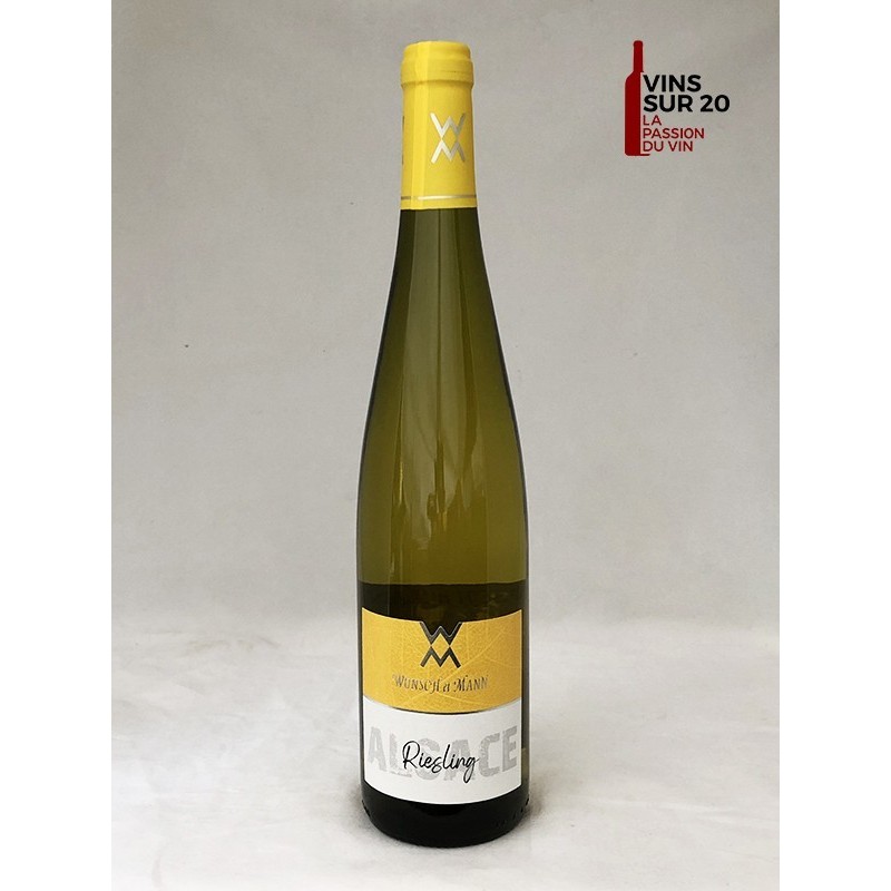DOMAINE WUNSCH ET MANN - RIESLING - 2019