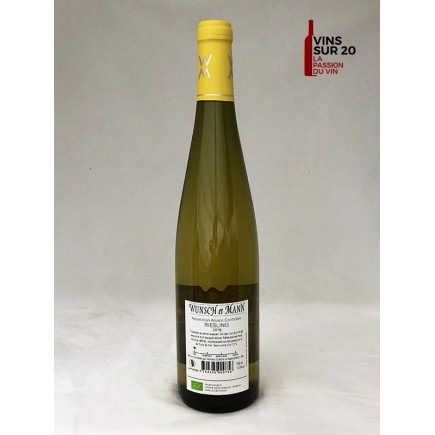 DOMAINE WUNSCH ET MANN - RIESLING - 2019