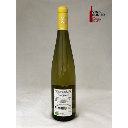 DOMAINE WUNSCH ET MANN - PINOT BLANC - 2019