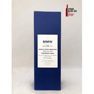 COFFRET SVM - MMW WEDDERBURN - 11 ANS - 66.5° - 70CL - JAMAIQUE