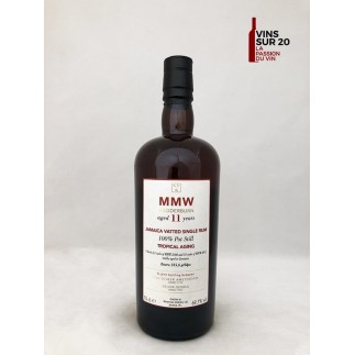 COFFRET SVM - MMW WEDDERBURN - 11 ANS - 66.5° - 70CL - JAMAIQUE