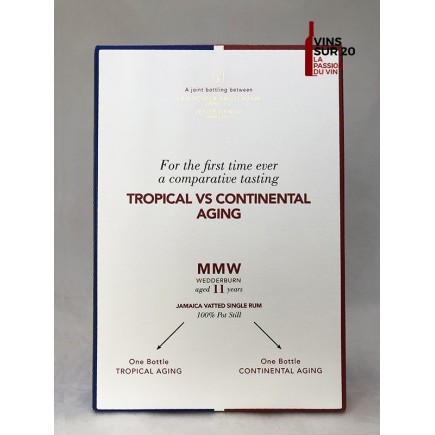 COFFRET SVM - MMW WEDDERBURN - 11 ANS - 66.5° - 70CL - JAMAIQUE