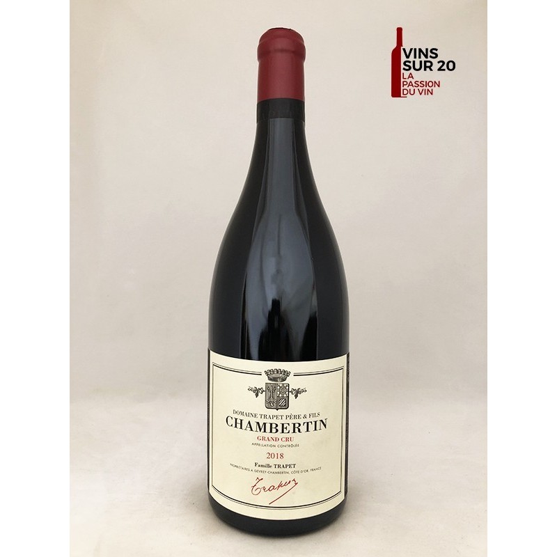 MAGNUM - DOMAINE TRAPET CHAMBERTIN - GRAND CRU - 2018 MAGNUM - DOMAINE TRAPET CHAMBERTIN - GRAND CRU - 2018