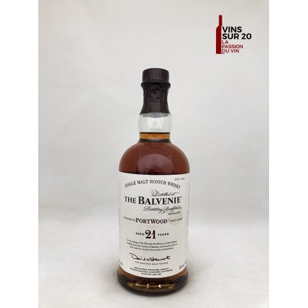 THE BALVENIE - PORTWOOD - 21 ANS - 40° - 70 CL - ÉCOSSE